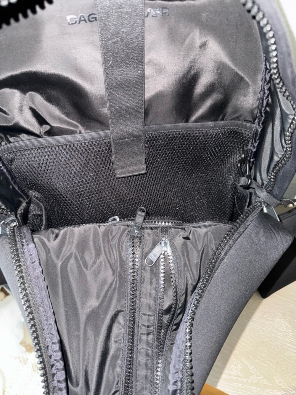 Dagne Dover Dakota Backpack Large in Black (Storm) - Picture 11 of 16